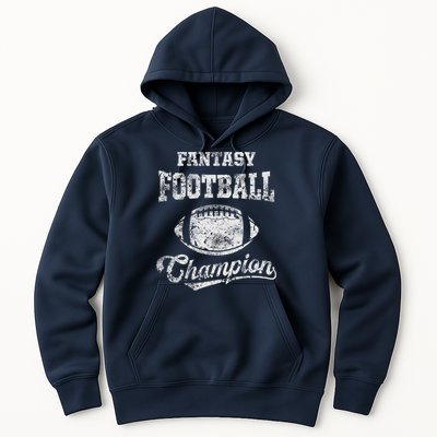 Fantasy Football Champion Funny League Draft Party Champ Hoodie