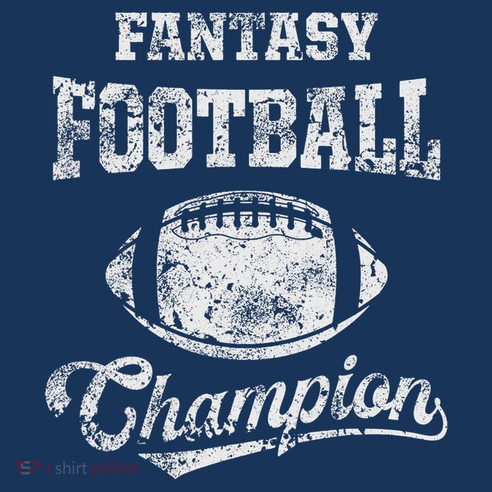 Fantasy Football Champion Funny League Draft Party Champ Tall T-Shirt