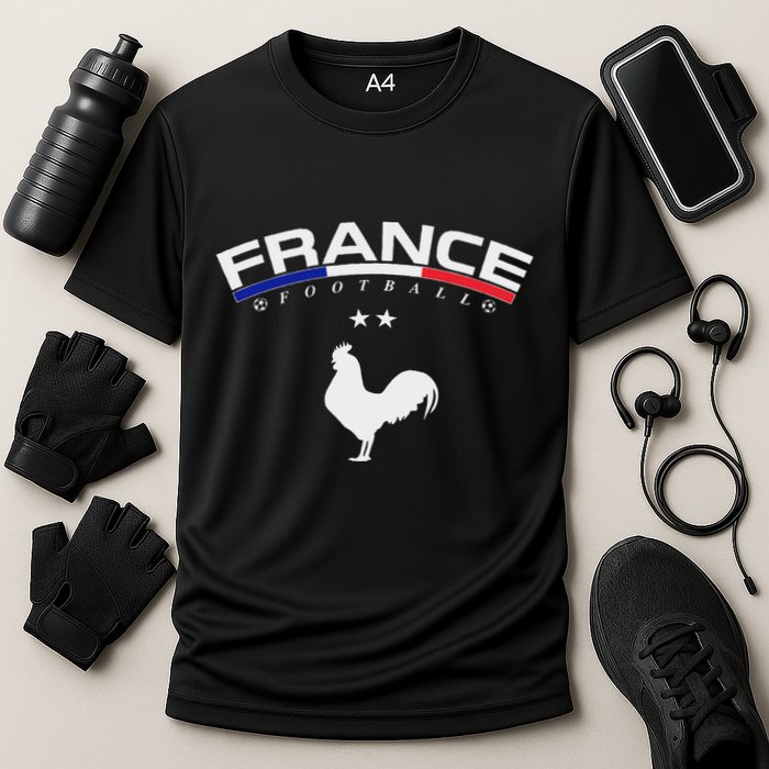 France Football Coq Cooling Performance Crew T-Shirt