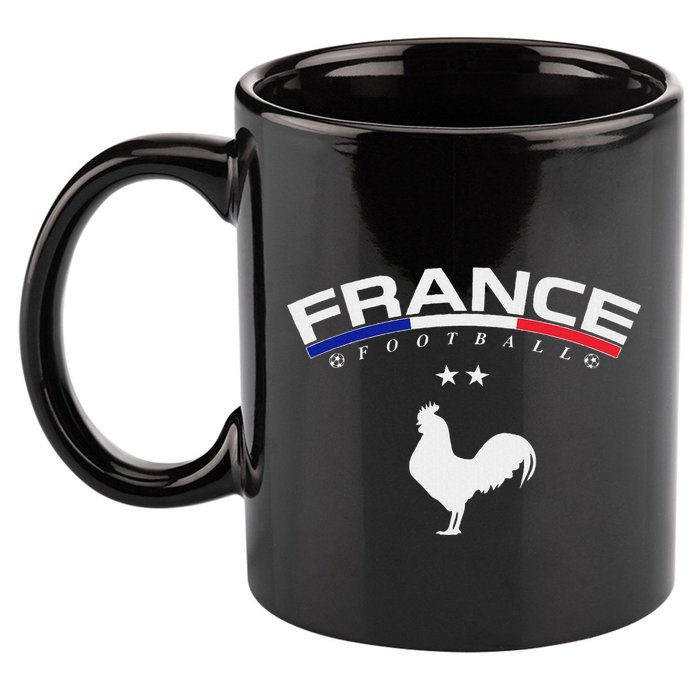 France Football Coq 11oz C Handle Ceramic Mug