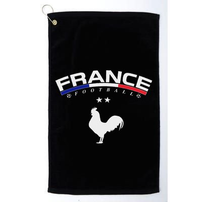 France Football Coq Golf Towel