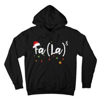 Fa Funny Christmas Santa Fa La Math Hoodie