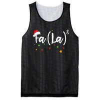 Fa Funny Christmas Santa Fa La Math Mesh Reversible Basketball Jersey Tank