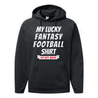 Fantasy Football Champ, My Lucky Fantasy Football Performance Fleece Hoodie