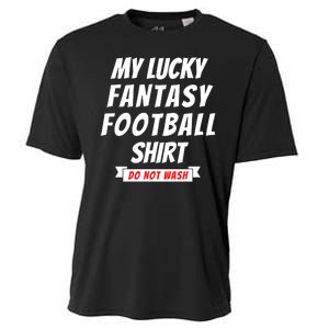 Fantasy Football Champ, My Lucky Fantasy Football Cooling Performance Crew T-Shirt