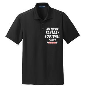 Fantasy Football Champ, My Lucky Fantasy Football Dry Zone Grid Polo