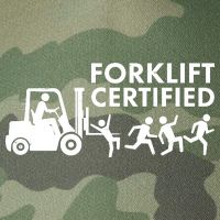 Funny Forklift Certified Legacy Tie Dye Trucker Hat