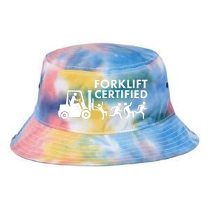 Funny Forklift Certified Tie Dye Newport Bucket Hat