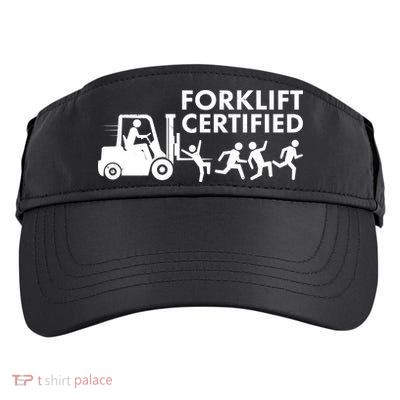 Funny Forklift Certified Adult Drive Performance Visor