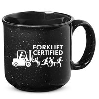 Funny Forklift Certified 15oz Campfire Ceramic Mug