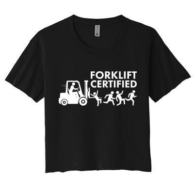 Funny Forklift Certified Crop Top