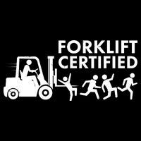 Funny Forklift Certified Wool Snapback Cap