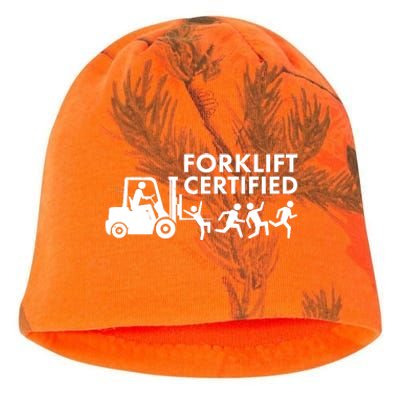 Funny Forklift Certified Kati - Camo Knit Beanie