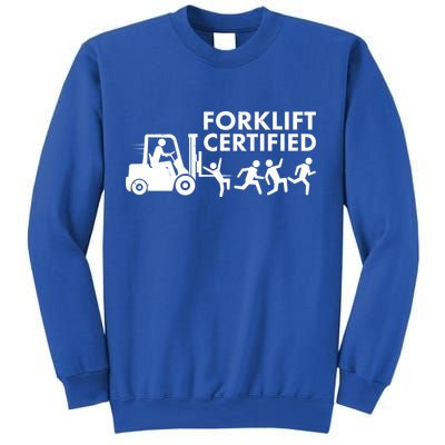 Funny Forklift Certified Sweatshirt