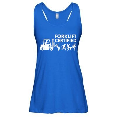 Funny Forklift Certified Ladies Essential Flowy Tank