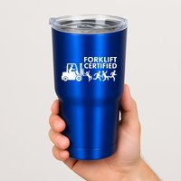 Funny Forklift Certified Tumbler