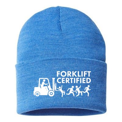 Funny Forklift Certified Sustainable Knit Beanie