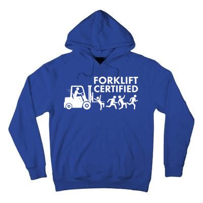 Funny Forklift Certified Tall Hoodie