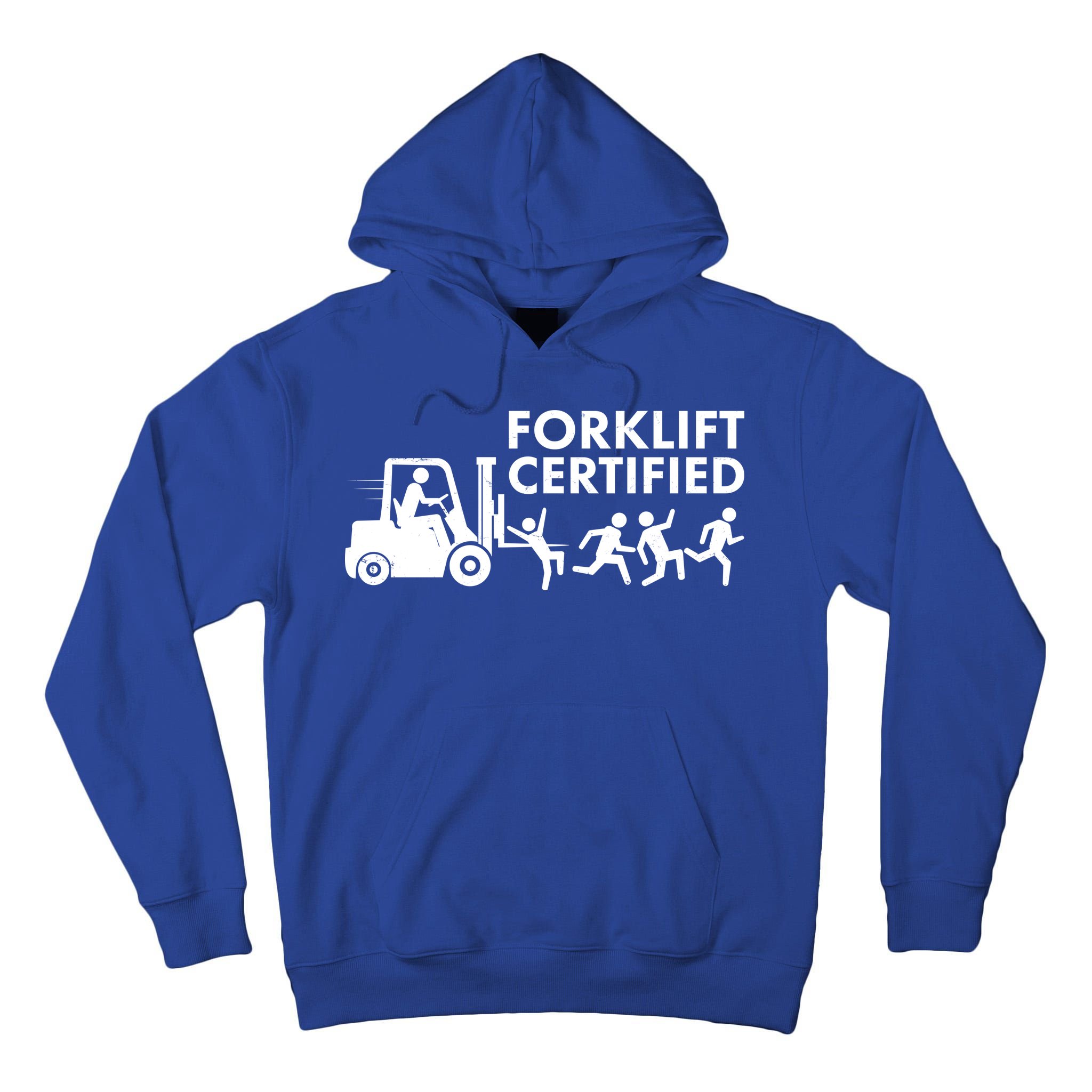 Funny Forklift Certified Tall Hoodie