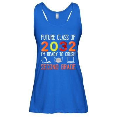 Funny Future Class Of 2032 Im Ready To Crush Second Grade Cool Gift Ladies Essential Flowy Tank