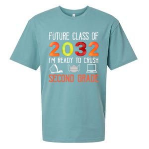 Funny Future Class Of 2032 Im Ready To Crush Second Grade Cool Gift Sueded Cloud Jersey T-Shirt