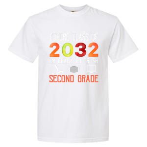 Funny Future Class Of 2032 Im Ready To Crush Second Grade Cool Gift Garment-Dyed Heavyweight T-Shirt