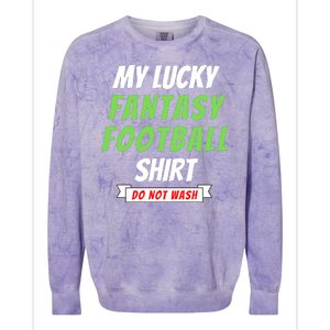 Fantasy Football Champ, My Lucky Fantasy Football, Football Guru Colorblast Crewneck Sweatshirt