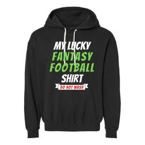 Fantasy Football Champ, My Lucky Fantasy Football, Football Guru Garment-Dyed Fleece Hoodie