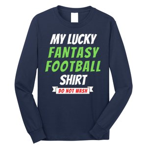 Fantasy Football Champ, My Lucky Fantasy Football, Football Guru Long Sleeve Shirt