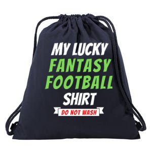 Fantasy Football Champ, My Lucky Fantasy Football, Football Guru Drawstring Bag