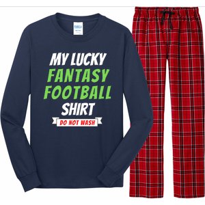 Fantasy Football Champ, My Lucky Fantasy Football, Football Guru Long Sleeve Pajama Set