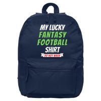 Fantasy Football Champ, My Lucky Fantasy Football, Football Guru 16 in Basic Backpack