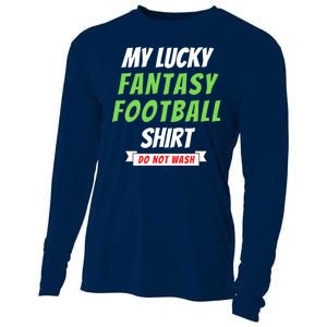 Fantasy Football Champ, My Lucky Fantasy Football, Football Guru Cooling Performance Long Sleeve Crew