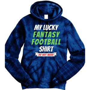 Fantasy Football Champ, My Lucky Fantasy Football, Football Guru Tie Dye Hoodie