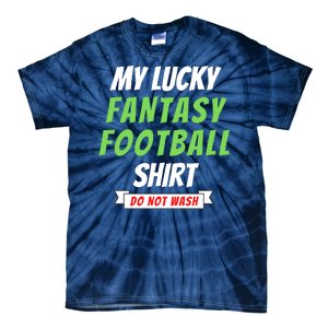 Fantasy Football Champ, My Lucky Fantasy Football, Football Guru Tie-Dye T-Shirt