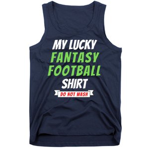 Fantasy Football Champ, My Lucky Fantasy Football, Football Guru Tank Top