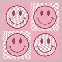 Funny Face Checkered Pattern Smile Face Meme Trendy 25L Jumbo Tote