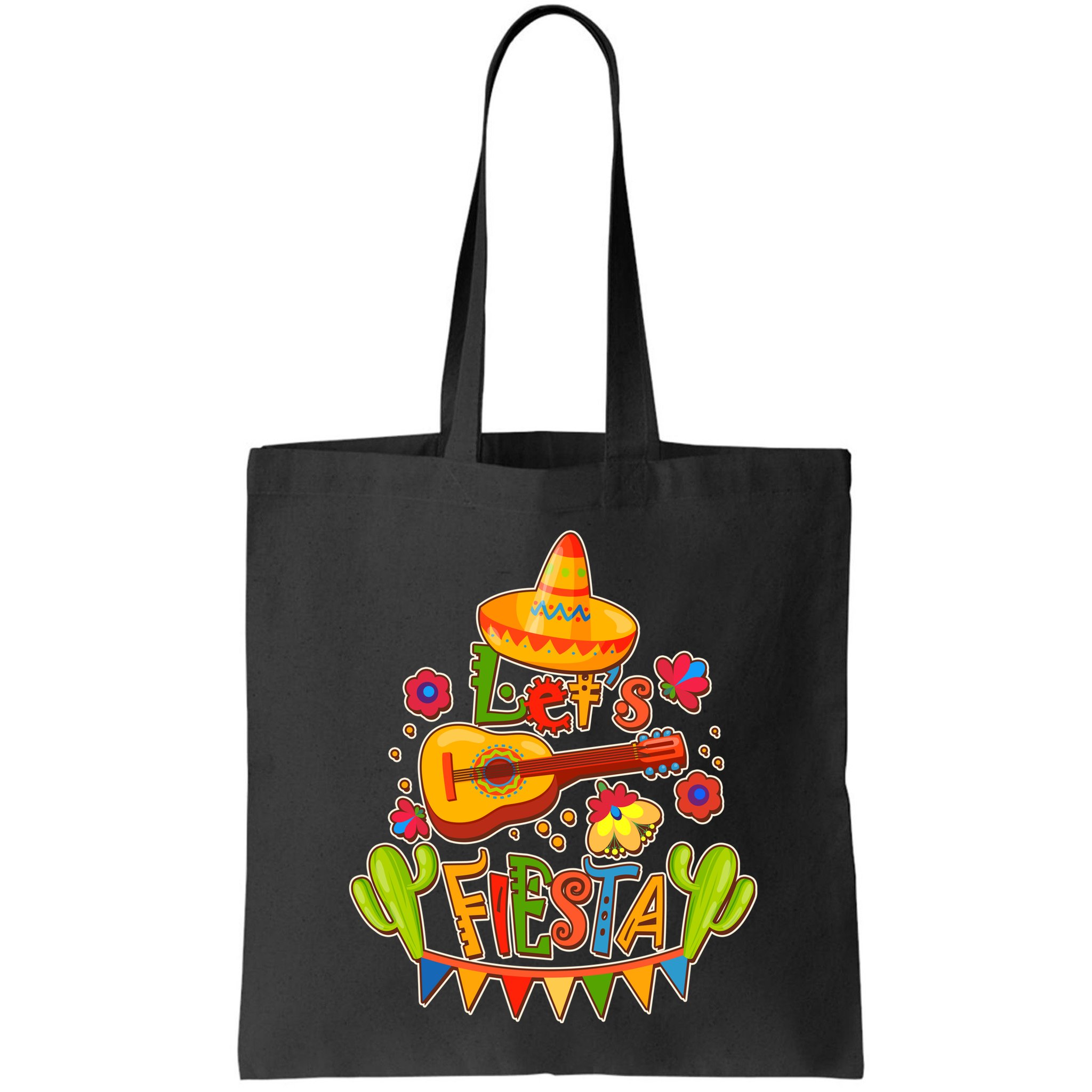 Funny Festive Cinco De Mayo Let's Fiesta Bag
