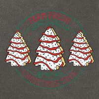 Farm Fresh Christmas Tree Frosting Frosted Cake Debbie Cotton Canvas Backpack