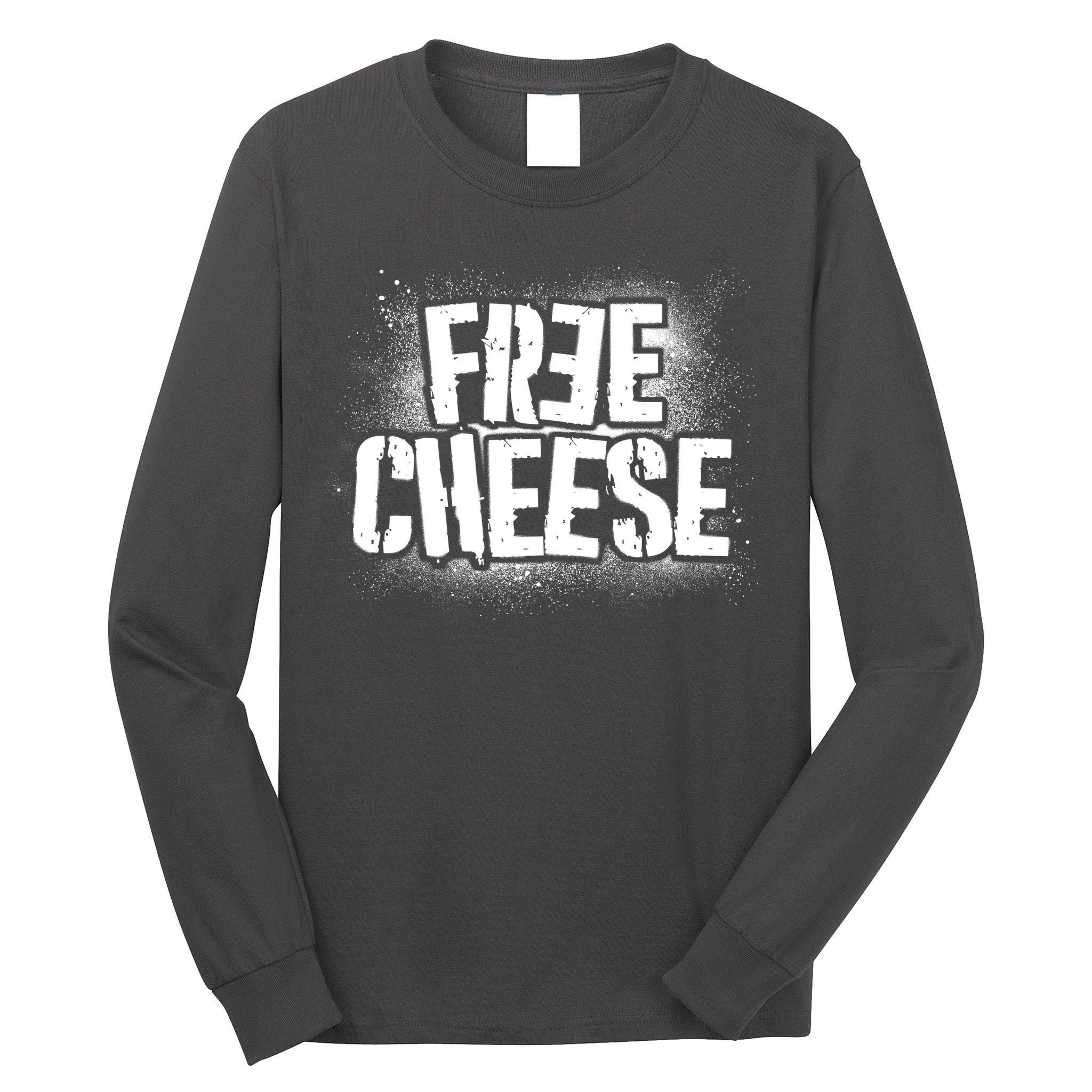 Funny Free Cheese Long Sleeve Shirt
