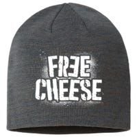 Funny Free Cheese Sustainable Beanie