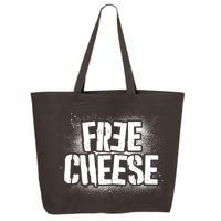 Funny Free Cheese 25L Jumbo Tote