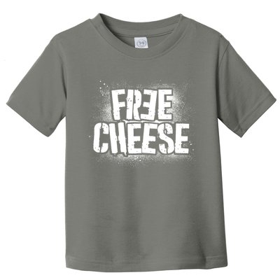 Funny Free Cheese Toddler T-Shirt