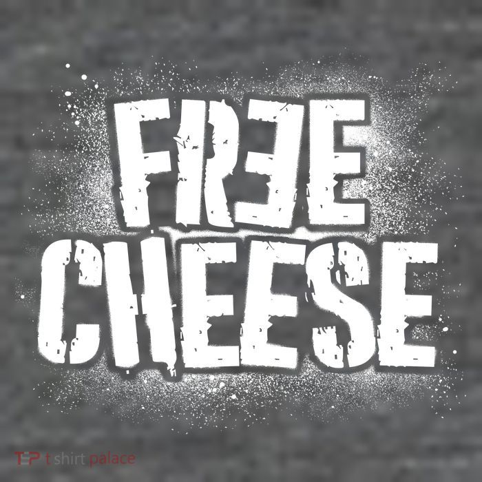Funny Free Cheese Short Acrylic Beanie