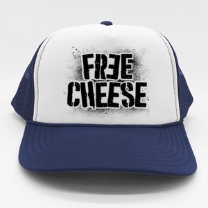 Funny Free Cheese Trucker Hat