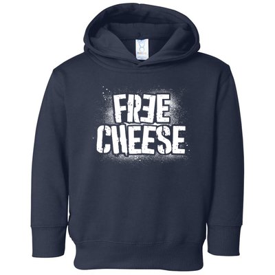 Funny Free Cheese Toddler Hoodie