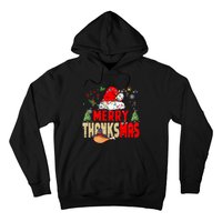 Funny Family Christmas Merry Thanksmas Cute Xmas Holiday Hoodie