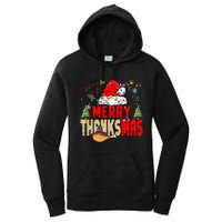 Funny Family Christmas Merry Thanksmas Cute Xmas Holiday Women's Pullover Hoodie