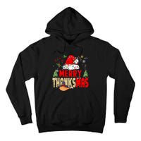 Funny Family Christmas Merry Thanksmas Cute Xmas Holiday Tall Hoodie