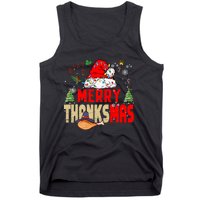 Funny Family Christmas Merry Thanksmas Cute Xmas Holiday Tank Top